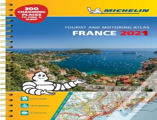 France 2021 - A3 Tourist & Motoring Atlas
