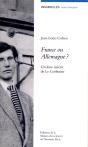 France Ou Allemagne ? Un Livre Inécrit De Le Corbusier - Preview