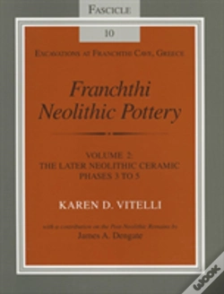 Capa do artigo Franchthi Neolithic Pottery, Volume 2, Vol. 2