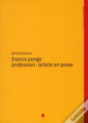 Capa do artigo Francis Ponge, Profession : Artiste En Prose