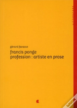 Capa do artigo Francis Ponge, Profession : Artiste En Prose