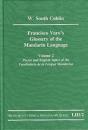 Francisco Varo'S Glossary Of The Mandarin Language - Preview