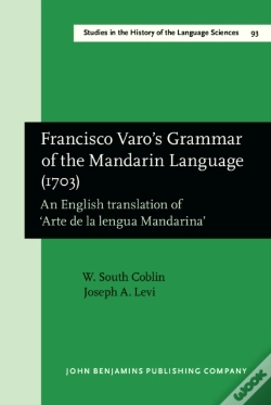 Capa do artigo Francisco Varo'S Grammar Of The Mandarin Language (1703)