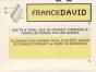 Franck David - Preview
