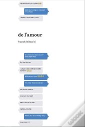Franck Leibovici De L'Amour /Francais