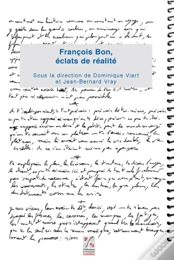 Capa do artigo François Bon ; Éclats De Réalité