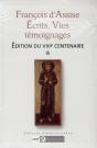 François D'Assise ; Écrits, Vies, Témoignages ; Édition Du Viiie Centenaire - Preview