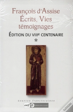 Capa do artigo François D'Assise ; Écrits, Vies, Témoignages ; Édition Du Viiie Centenaire