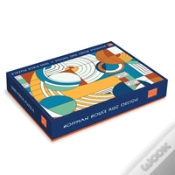 Capa do artigo Frank Lloyd Wright Foundation Hoffman House Rug Design 1000 Piece Puzzle