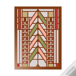 Capa do artigo Frank Lloyd Wright Tree Of Life Large Embellished Notecards