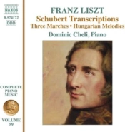 Capa do artigo Franz Liszt: Schubert Transcriptions/Three Marches/... - CD