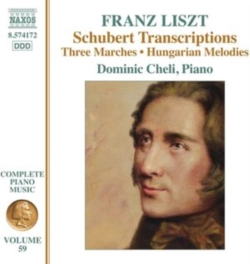 Capa do artigo Franz Liszt: Schubert Transcriptions/Three Marches/... - CD