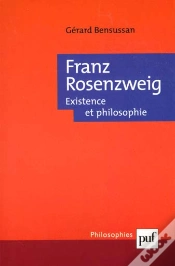 Capa do artigo Franz Rosenzweig ; Existence Et Philosophie