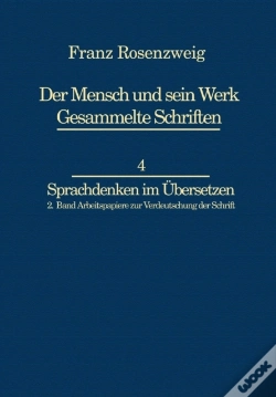 Capa do artigo Franz Rosenzweig Sprachdenken