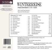 Capa do artigo Franz Schubert: Winterreise - CD
