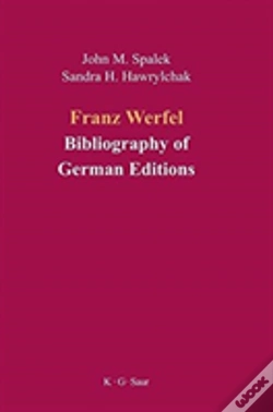 Capa do artigo Franz Werfel: Bibliography Of German Editions