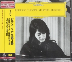 Capa do artigo Frédéric Chopin • Martha Argerich - CD
