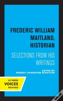 Capa do artigo Frederic William Maitland, Historian