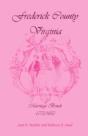 Frederick County, Virginia, Marriage Bon - Preview