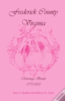 Capa do artigo Frederick County, Virginia, Marriage Bon