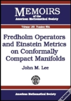 Capa do artigo Fredholm Operators And Einstein Metrics On Conformally Compact Manifolds