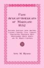 Free African-Americans Maryland, 1832: I - Preview