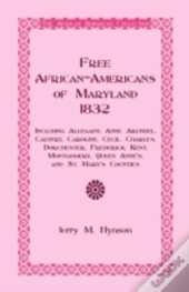 Free African-Americans Maryland, 1832: I