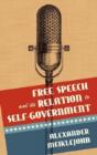 Free Speech And Its Relation To Self-Government - Preview