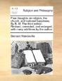 Free Thoughts On Religion, The Church, A - Preview