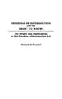Freedom Of Information And The Right To Know - Preview