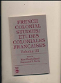 French Colonial Studies - Preview