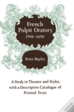 Capa do artigo French Pulpit Oratory, 1598â€“1650
