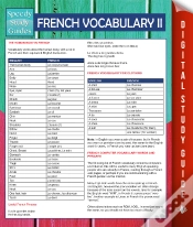 Capa do artigo French Vocabulary Ii (Speedy Language Study Guides)