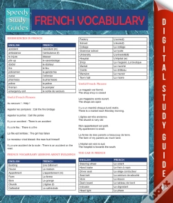 Capa do artigo French Vocabulary (Speedy Language Study Guides)