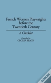 Capa do artigo French Women Playwrights Before The Twentieth Century