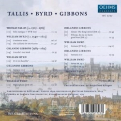 Capa do artigo Friederike Chylek: Tallis/Byrd/Gibbons - CD