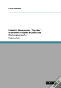 Capa do artigo Friedrich Darrenmatts "Physiker" - Dramentheoretische Studien Und Deutungsversuche