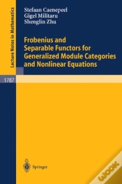Capa do artigo Frobenius And Separable Functors For Generalized Module Categories And Nonlinear Equations