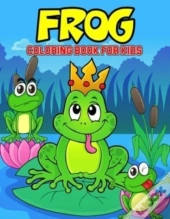 Frog Coloring Book For Kids