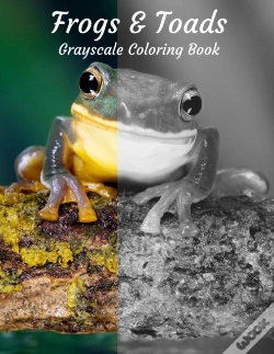 Capa do artigo Frogs & Toads Grayscale Coloring Book