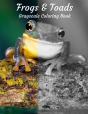 Frogs & Toads Grayscale Coloring Book - Preview