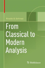 From Classical To Modern Analysis - Preview