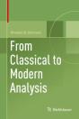 From Classical To Modern Analysis - Preview