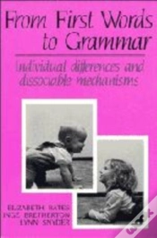 Capa do artigo From First Words To Grammar
