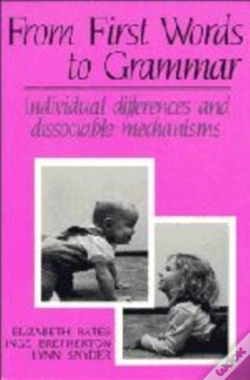 Capa do artigo From First Words To Grammar