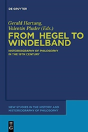 From Hegel To Windelband - Preview