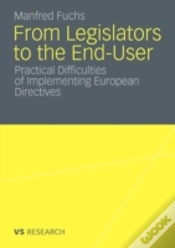 Capa do artigo From Legislators To The End-User