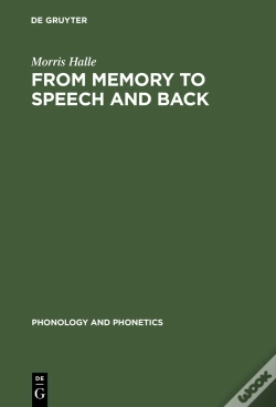 Capa do artigo From Memory To Speech And Back