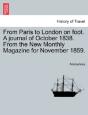 From Paris To London On Foot. A Journal - Preview