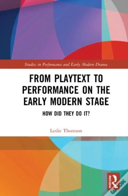 Capa do artigo From Playtext To Performance On The Early Modern Stage